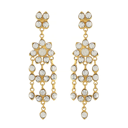 Timelessness Kundan Earrings - Indian Kundan Earrings - 22K Gold Plated - Danish Jewellers® 